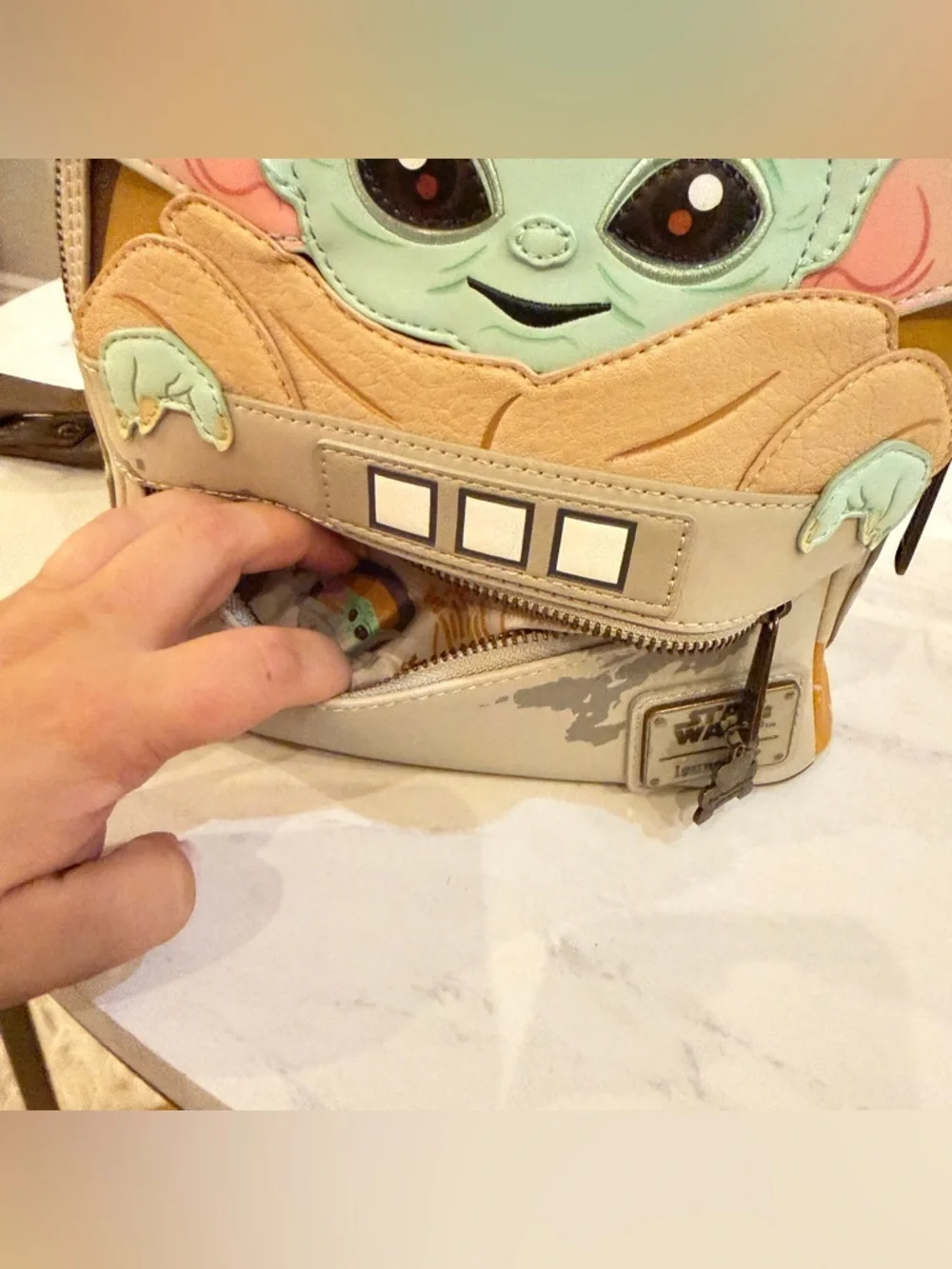 NEW Loungefly STAR WARS Mandalorian Baby Yoda The Child Mini Backpack